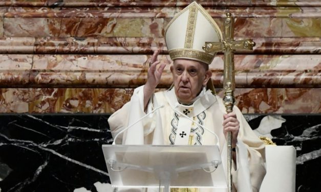 The Pope asked for a fair distribution of vaccines