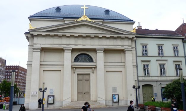 Die Insula Lutherana auf dem Deák tér ist zu einem historischen Denkmal geworden