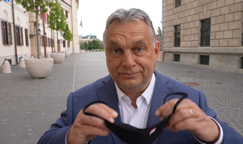 Orbán? good bye maszk