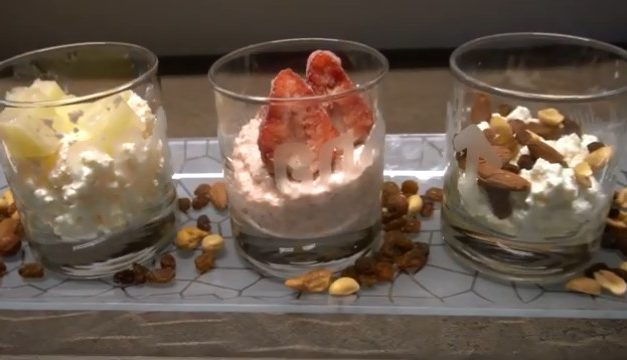 Magic of taste online with Péter Buday - sweet curd creams