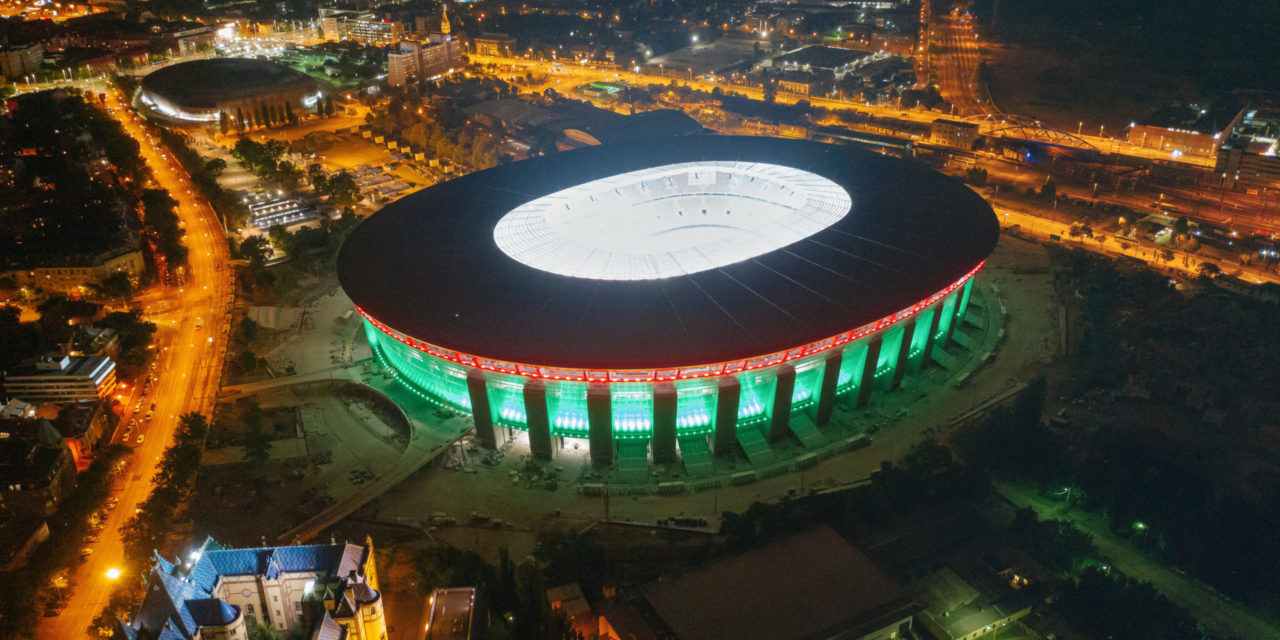 The Champions League final will be held in the Puskás Arena