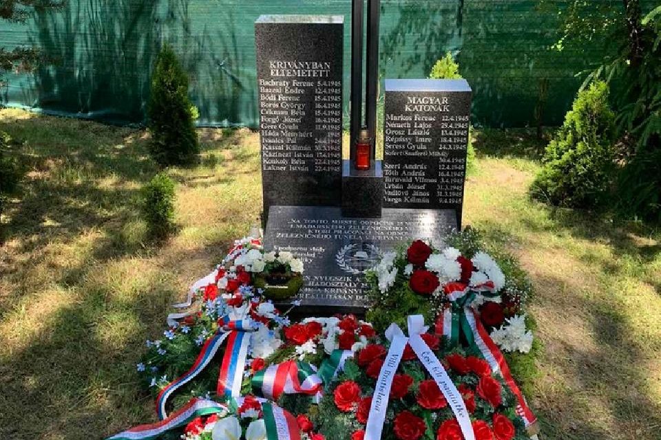 Hősőknek állítottak emléket Kriványban