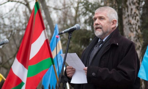 Izsák Balázs, presidente del Consiglio nazionale di Székely, ha ricevuto il premio Tőkés