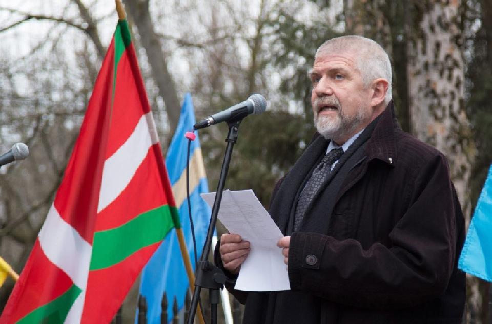 Izsák Balázs, presidente del Consiglio nazionale di Székely, ha ricevuto il premio Tőkés