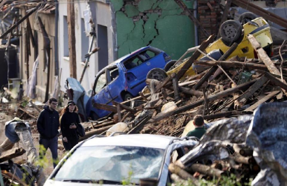 Natychmiast pomagamy czeskim ofiarom tornada