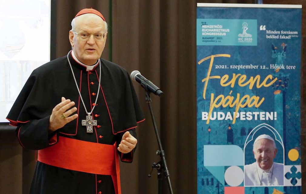 Péter Erdő: &quot;Giving thanks, he said a blessing&quot; - The International Eucharistic Congress begins