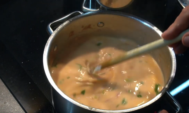 Magic of taste - Tomato cheese soup with yogurt - video