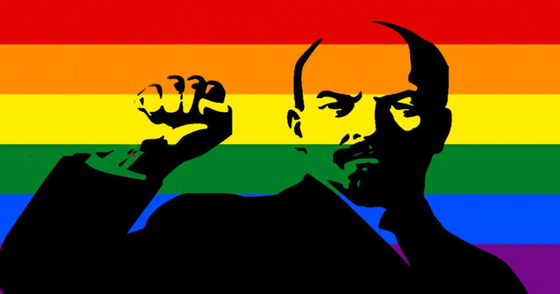 Lenin e l&#39;Europa arcobaleno