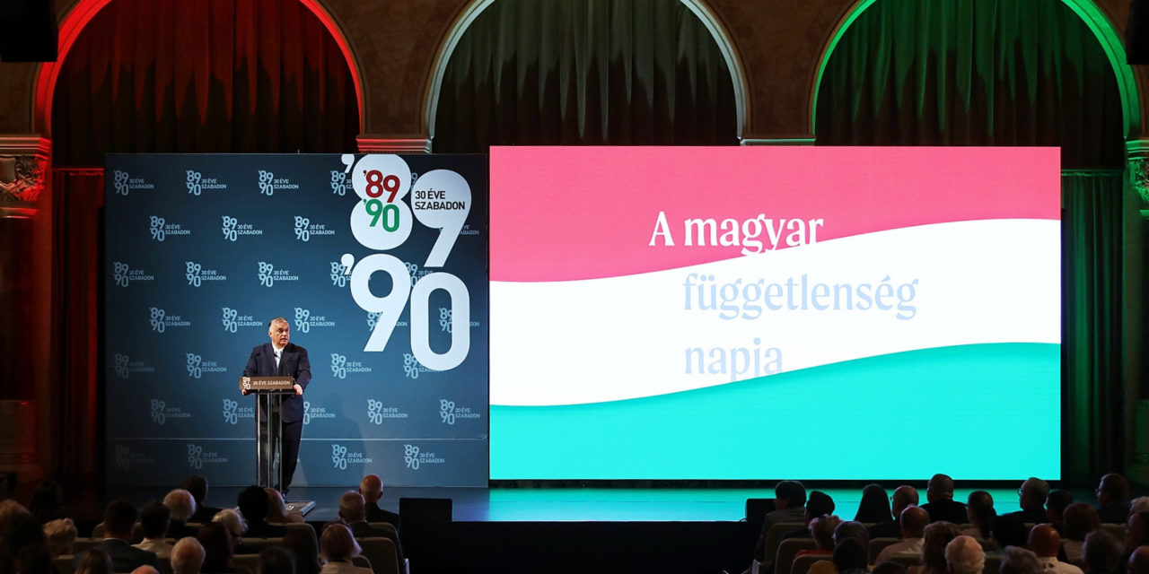 Orbán: mindig is mi voltunk Európa szabadságharcosai