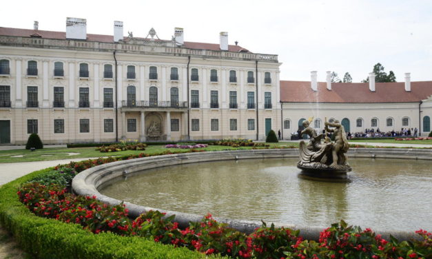 The western wing of the Esterházy castle in Fertőd, renovated at a cost of almost two billion forints, was handed over