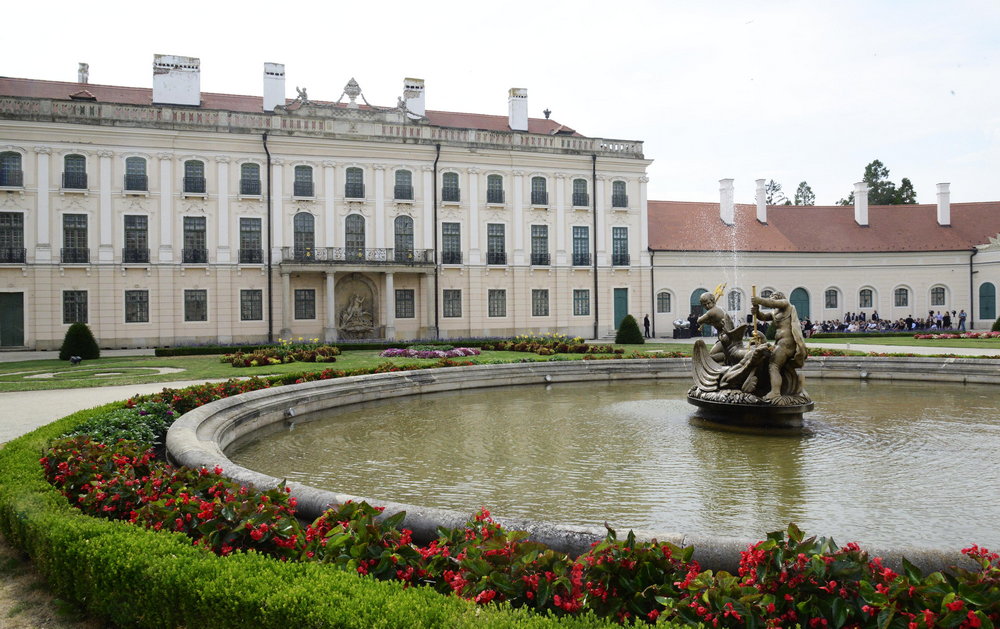 The western wing of the Esterházy castle in Fertőd, renovated at a cost of almost two billion forints, was handed over