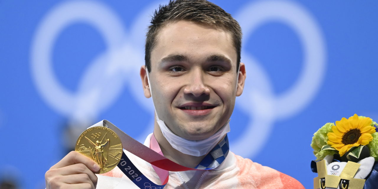 Kristóf Milák is the Olympic champion in the 200-meter butterfly