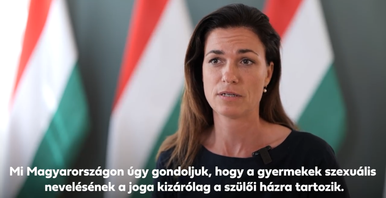 Judit Varga: L&#39;Ungheria è la patria della libertà