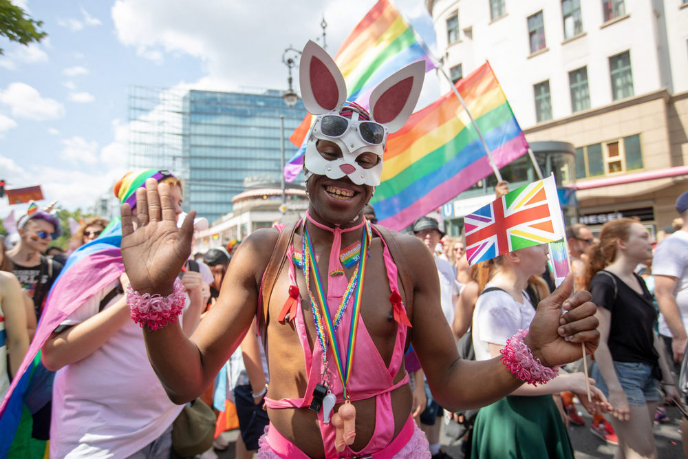 Melegfelvonulás Berlinben Pride