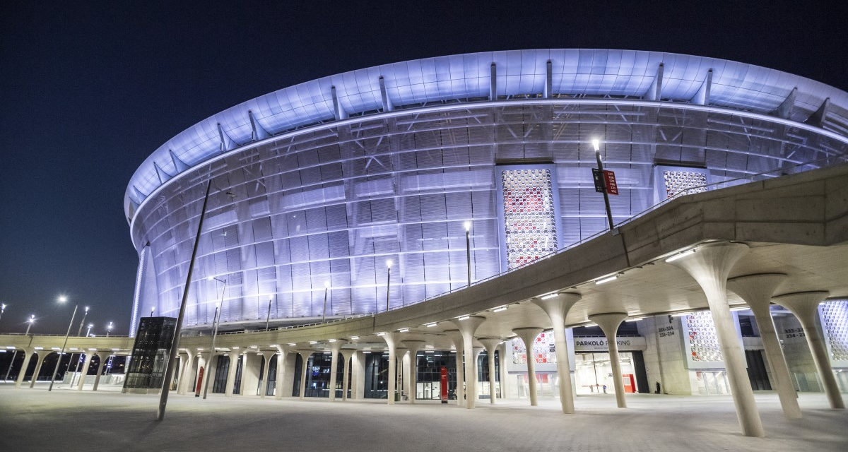 Die Puskás Arena gehört zu den zwanzig schönsten Sportanlagen der Welt