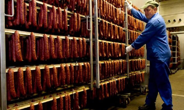 Salsiccia su! Gara per lo sviluppo dell&#39;industria alimentare 