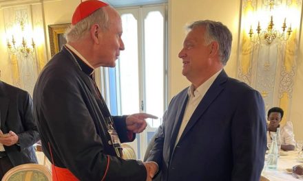 Viktor Orbán partecipa all&#39;incontro annuale dei legislatori cattolici a Roma
