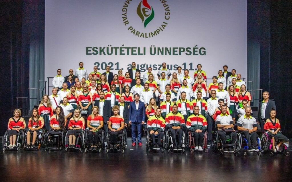 Hungarians compete in eighty-one events at the Paralympics