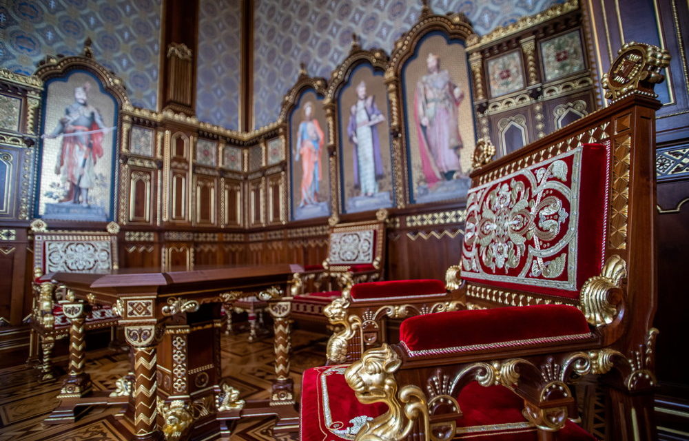 The Szent István room in the Budavári Palace has been reborn