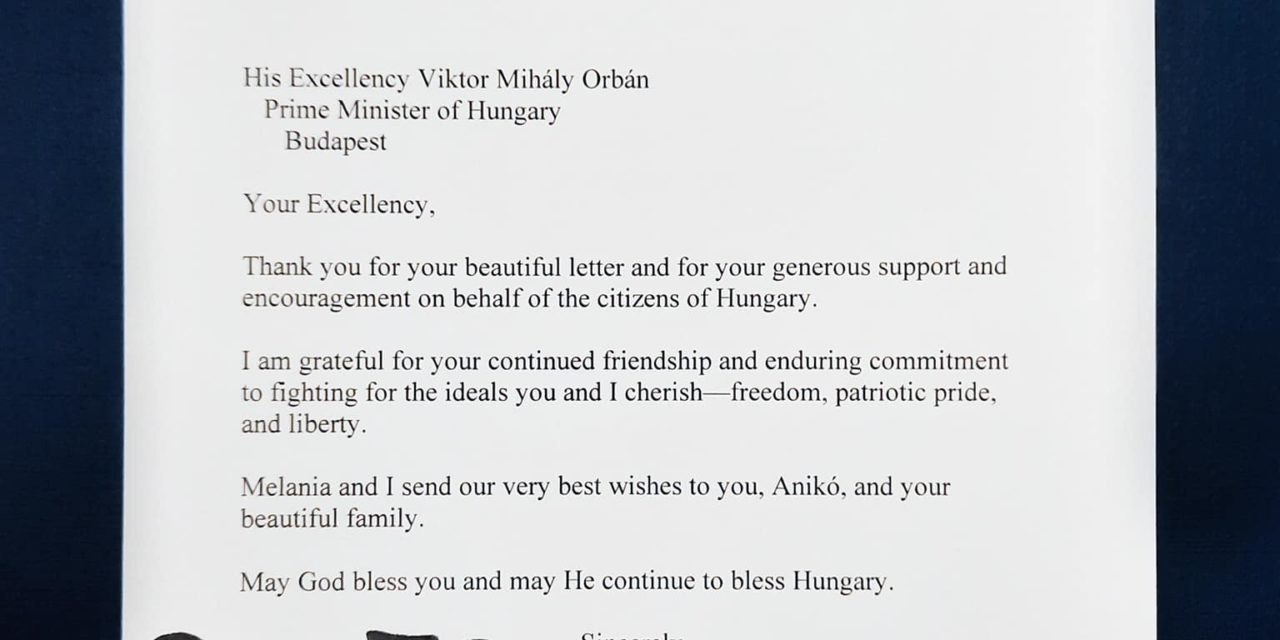 Donald Trump congratulated Viktor Orbán
