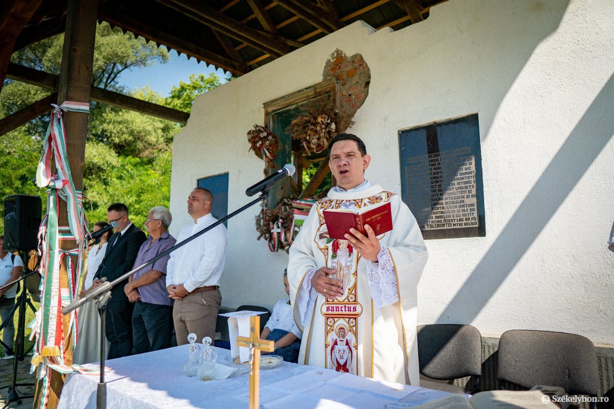Catholic priest Andrási Elemér/Photo: Zoltán Rab