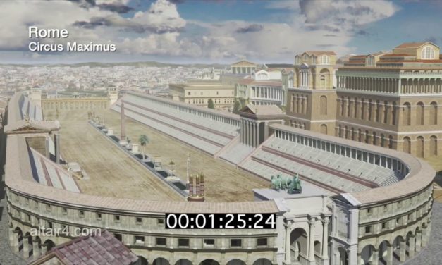 Im Circus Maximus findet wieder ein Pferderennen statt