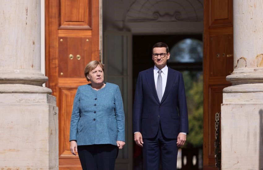 Andrzej Duda nie przyjął w Warszawie Angeli Merkel