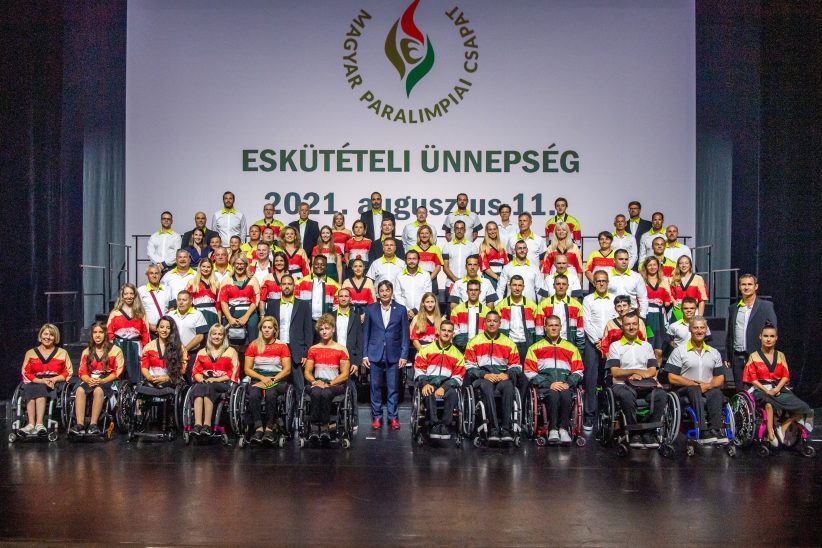 Das ist das goldene Team des ungarischen Parasports