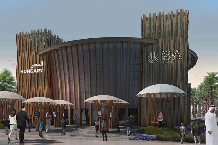 Dubai World Exhibition - erhielt Anerkennung im ungarischen Pavillon