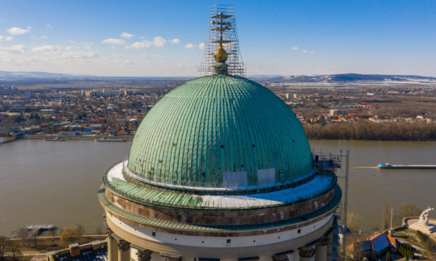 The Esztergom cross is a message to the future