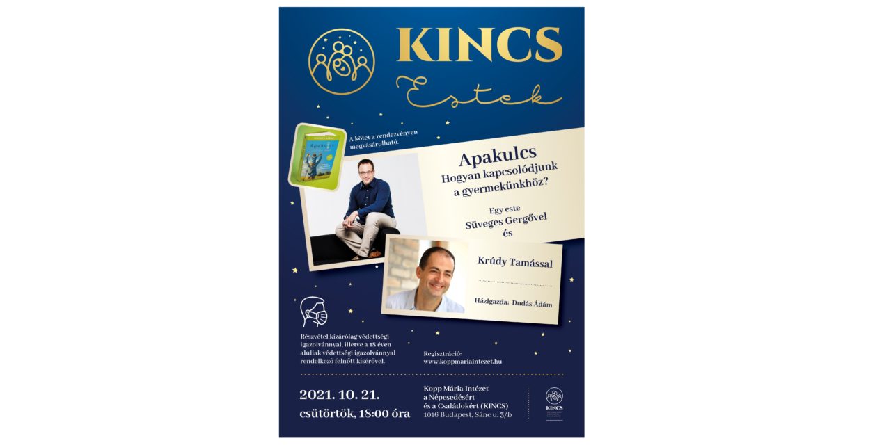 How to be good fathers? - Invitation to KINCS evening 