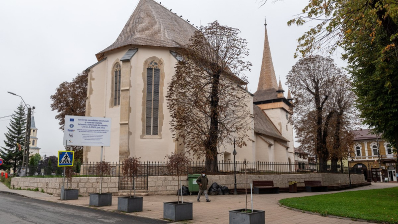 La più grande chiesa riformata di Kalotaszeg è diventata bellissima