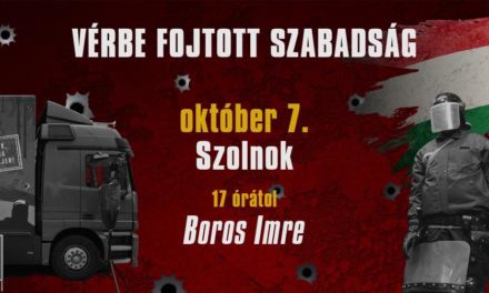 Freiheit ertrank im Blut Wanderausstellung in Szolnok