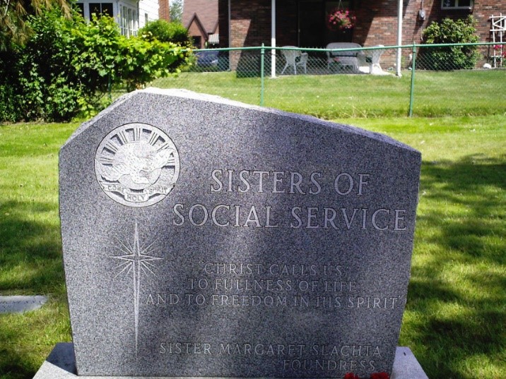 Margit Slachta tombstone Buffalo