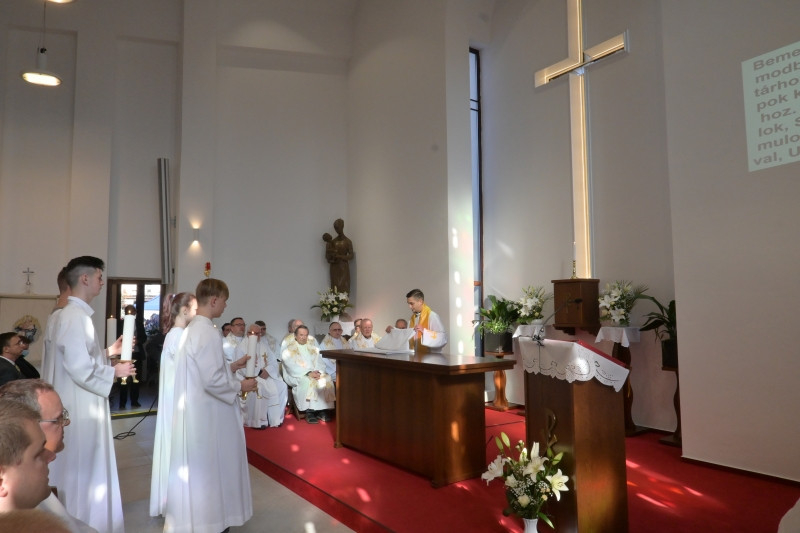 After 77 years, a new church was blessed in Dunaharaszti