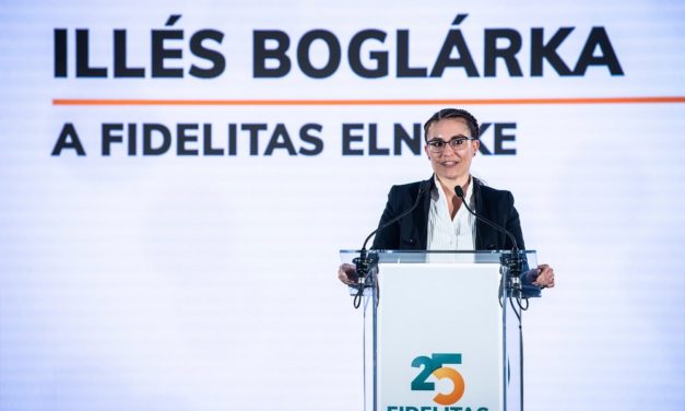 Illés Boglárka è presidente di Fidelitas per altri due anni