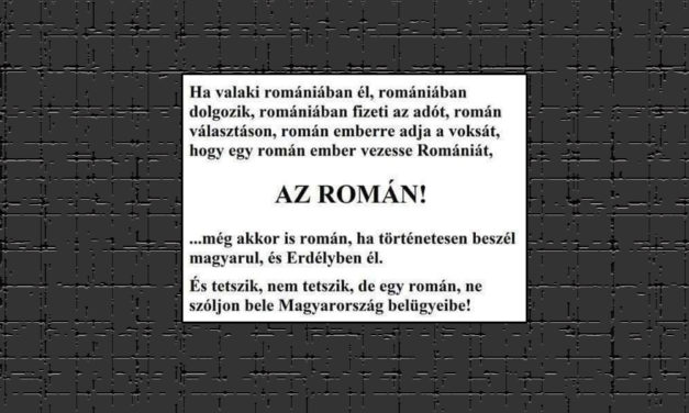 Pertanto, non romanizzare gli ungheresi della Transilvania!
