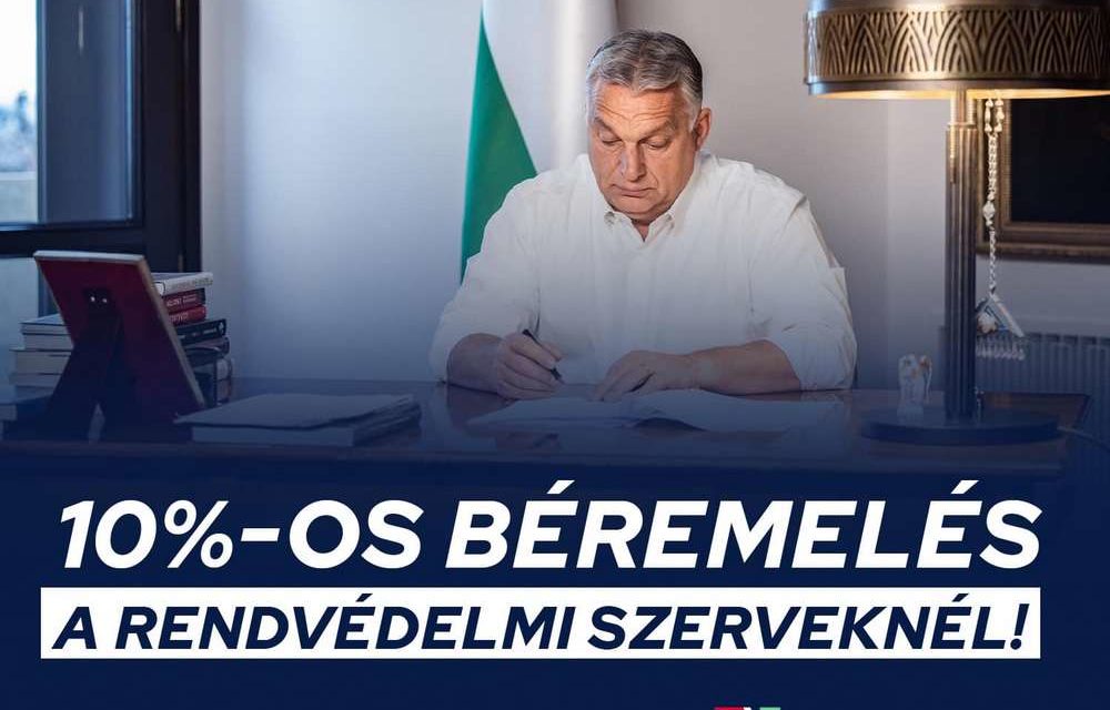 Viktor Orbán announced new wage increases