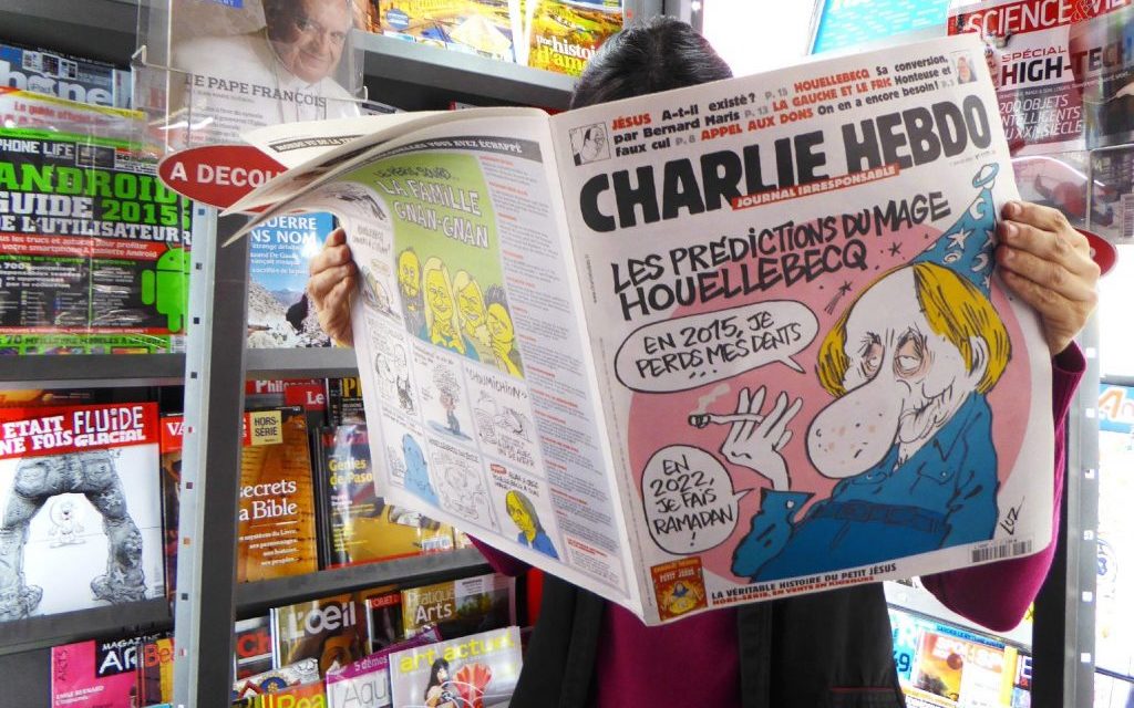 Charlie Hebdo hat sich im Zusammenhang mit dem Terroranschlag der Hamas eine treffende Karikatur ausgedacht