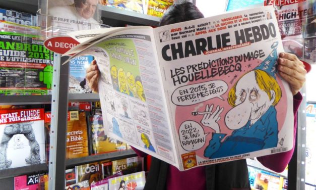 Charlie Hebdo came up with an apt caricature in connection with the terrorist attack by Hamas