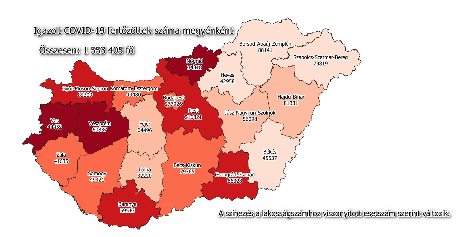 Koronavírus térkép 2022 01 31