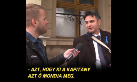 About Márki-Zay Gyurcsány: He says who the captain is