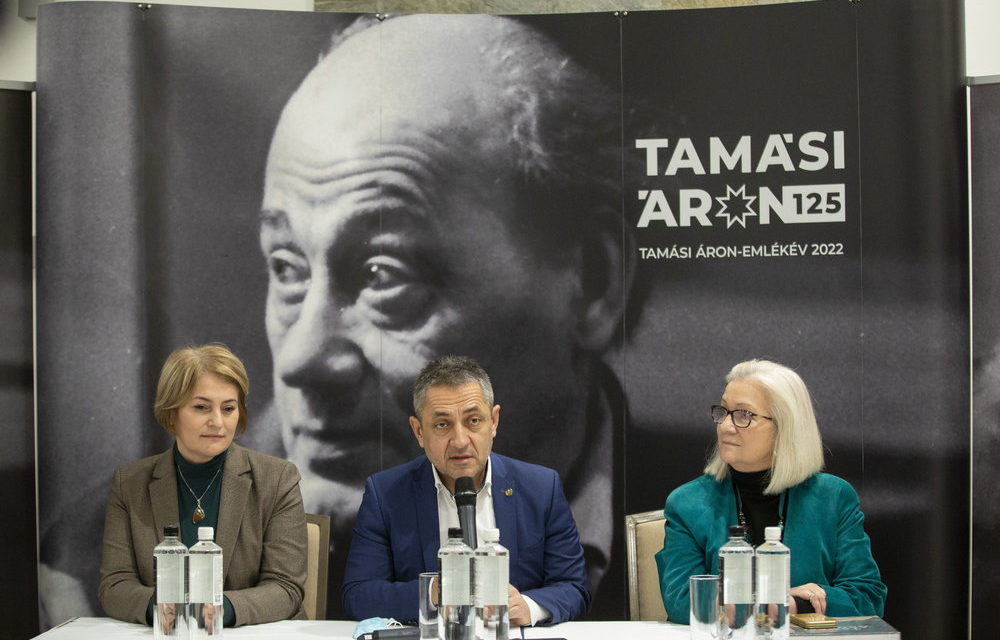 The Áron Tamási commemorative year begins in Marosvásárhely