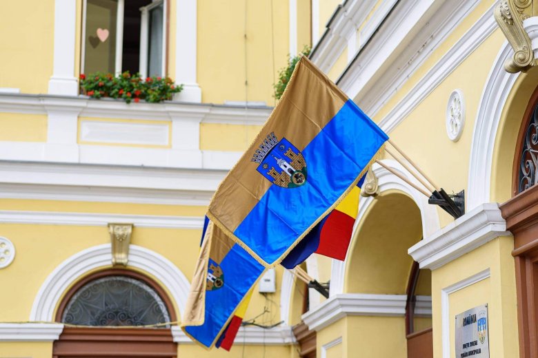 Großer Nachbar: Die Flagge von György Sepsiszent wurde verboten