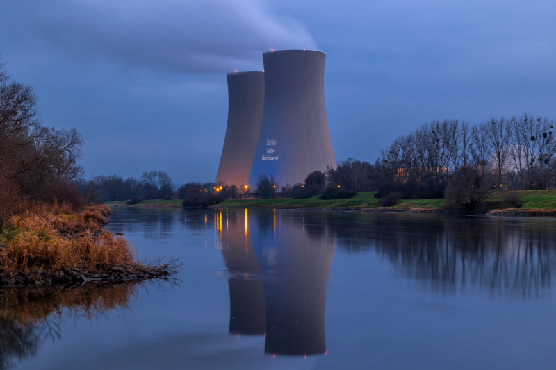  Ostatniego dnia 2021 roku elektrownia jądrowa Grohnde w Niemczech również została zamknięta na dobre ŹRÓDŁO: HANS MEYER31787 HAMELNPAPPELALLEE 18