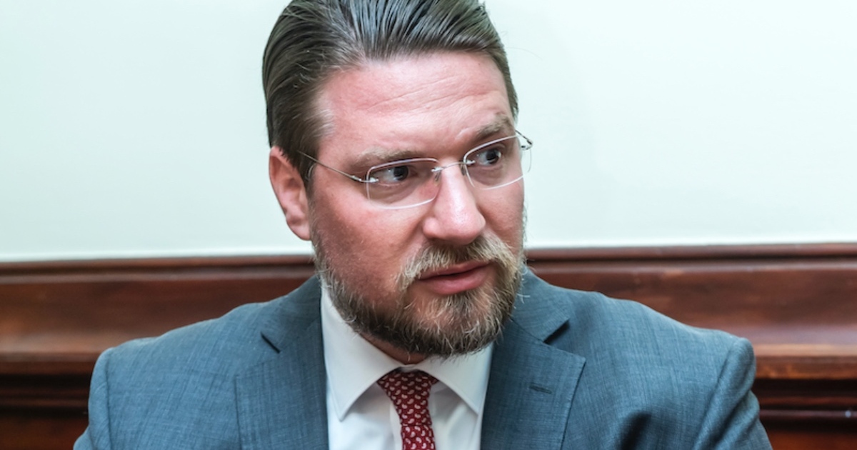 Generaldirektor Gábor Horváth-Lugossy. Ungarisches Forschungsinstitut/Quelle/Demokrataet 