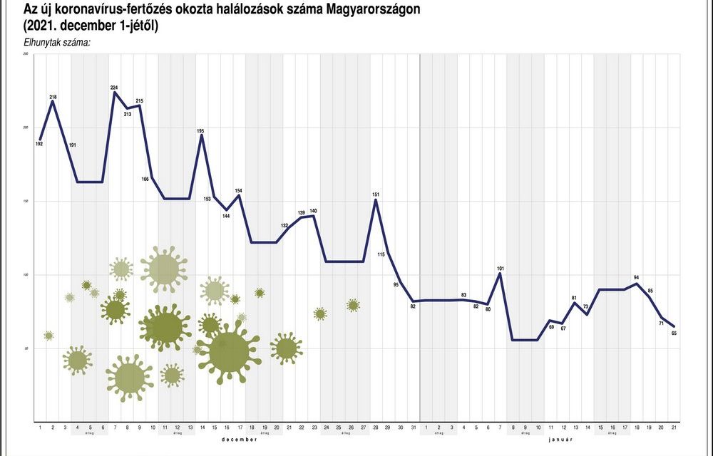 Il numero di nuove infezioni in Ungheria è di 15.957 e 65 pazienti sono morti