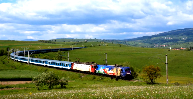 Pilgrimage train to Csiksomlyo, Transylvania