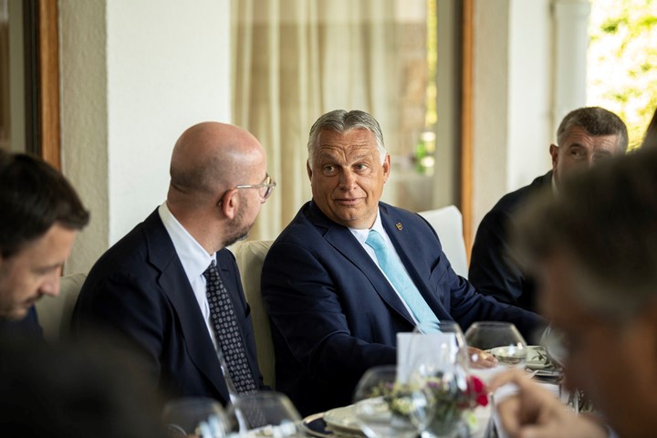 Viktor Orbán przeprowadził rozmowy z przewodniczącym Rady Europejskiej