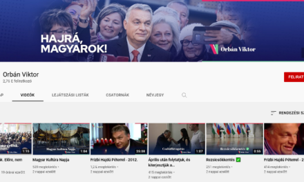 A miniszterelnök YouTube csatornát indított